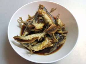 小鯖唐揚げ酢醤油漬け